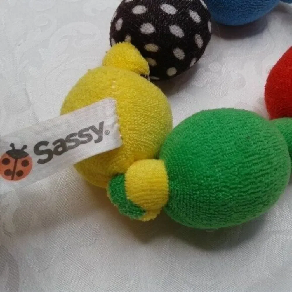 Taggies Security Blanket Lovey Sassy Terrycloth Teething Ring Turtle Rattle Toy